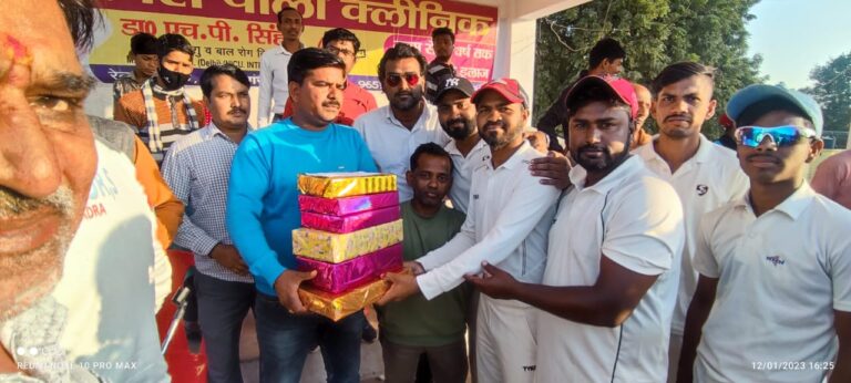 दुद्धी ने मिर्जापुर को 77 रन से पराजित कर अगले चक्र में प्रवेश किया।