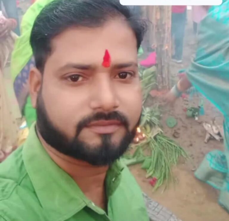 समाजसेवी के द्वितीय पुत्र के निधन पर क्षेत्र में शोक।