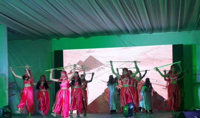 ग्रीनलैंड सीनियर सेकेड्री स्कूल रेणुकूट में हुआ रंगारंग सांस्कृतिक कार्यक्रम।