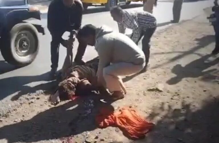 पिपरी थाने के पास बाइक सवार और पैदल जा रहे व्यक्ति में टक्कर, पैदल की हुई मौत।