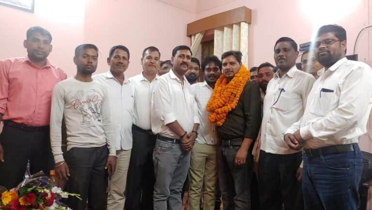 आम आदमी पार्टी सिंगरौली के पुन: जिलाध्यक्ष बनें राजेश सोनी।