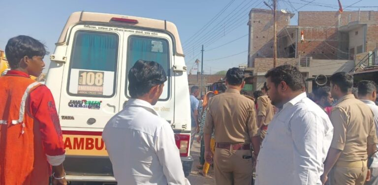 टहलने निकली महिला को अज्ञात वाहन ने मारी धक्का, महिला घायल