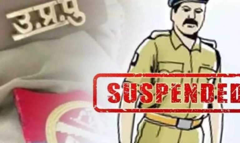 अवैध वसूली के शिकायत पर सदर कोतवाल के चालक निलंबित