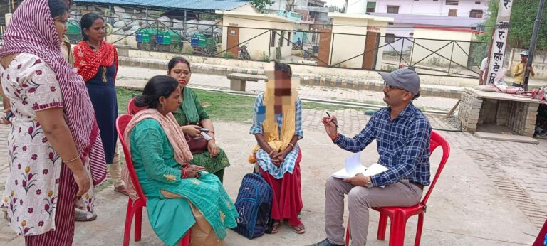 महिला लावारिस हालत में घूमती मिली,जिला प्रोवेशन विभाग ने दिया आश्रय