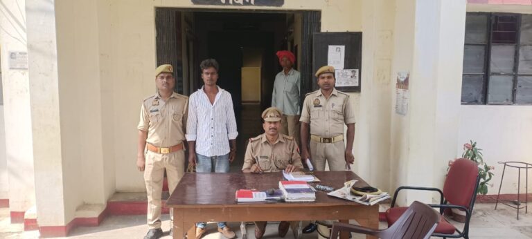 थाना विण्ढमगंज पुलिस द्वारा दुष्कर्म से सम्बन्धित प्रकरण में वांछित एक नफर अभियुक्त को किया गया गिरफ्तार