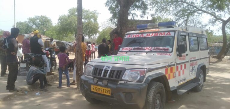 राजस्थान कोटा मजदूरी करने गया मजदूर का शव घर पर आने से मचा कोहराम