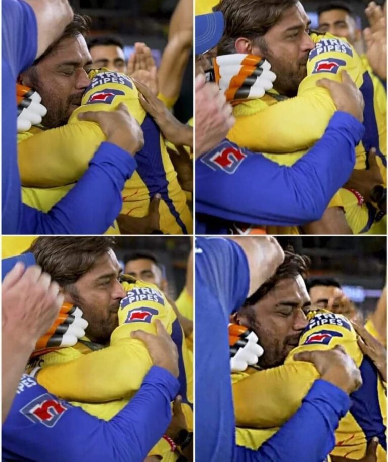 IPL Final : महेंद्र सिंह धोनी को कभी किसी ने इतना भावुक नहीं देखा।