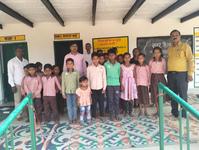 म्योरपुर : कंपोजिट विद्यालयों में प्रारंभ हुआ समर कैंप।