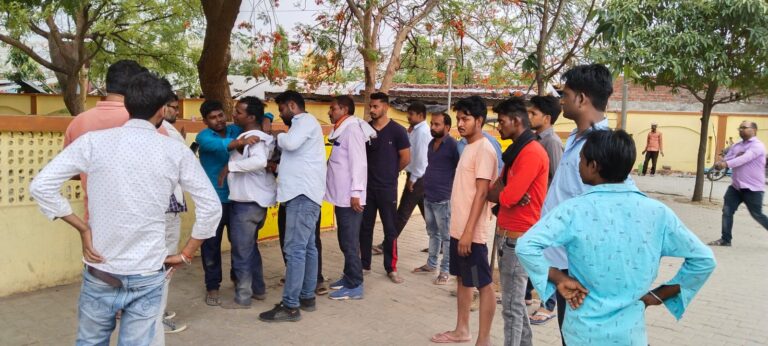 ट्रक ने बाइक सवार को कुचला, मौत