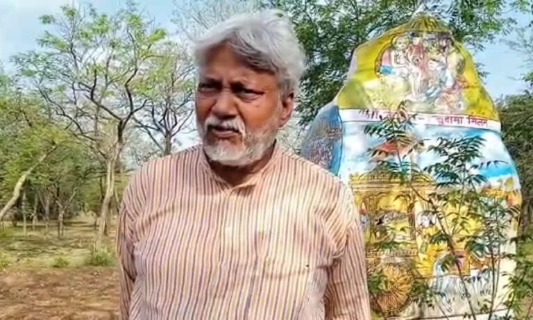 जल पुरूष राजेन्द्र सिंह राणा ने सिंगरौली प्रदूषण मुक्ति वाहिनी के अनशन को दिया समर्थन।