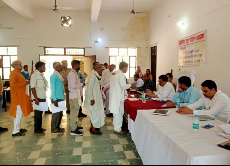 दुद्धी : तहसील समाधान दिवस पर 75 मामले आए 3 मामलों का निस्तारण।