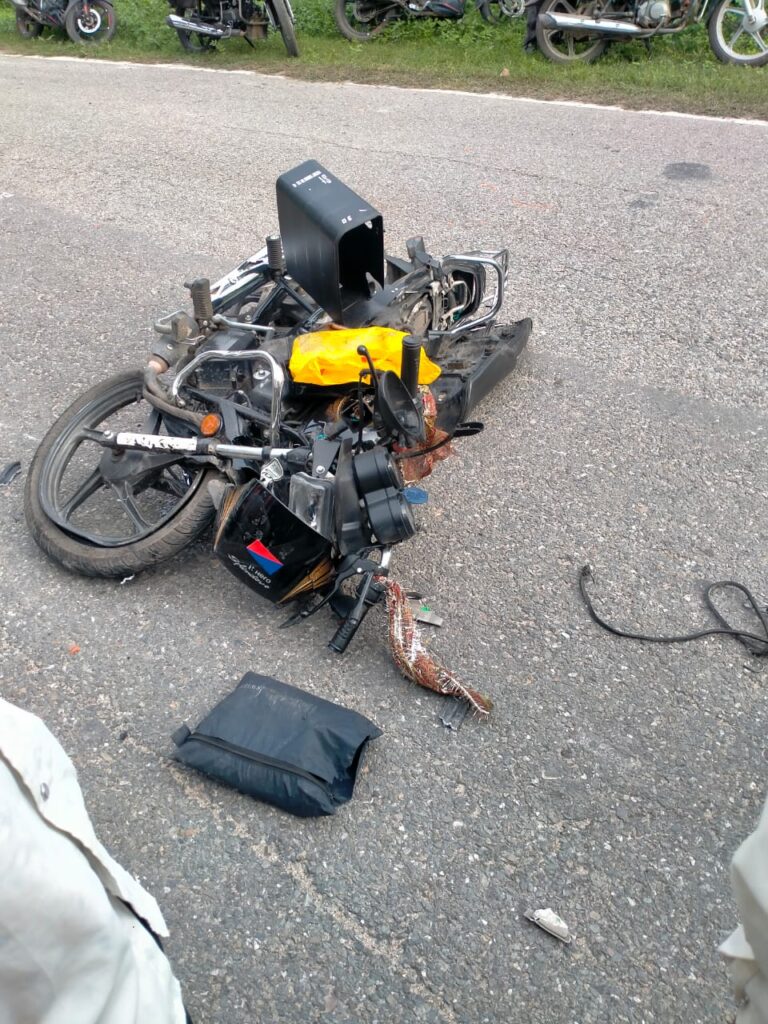 सड़क हादसा-ड्यूटी जा रहे होमगार्ड की सड़क दुर्घटना में मौत