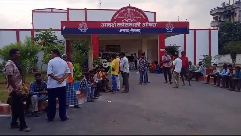 क्रेसर स्टोन पर कार्य के दौरान मजदूर की मौत