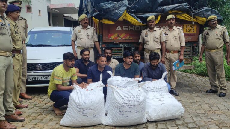 उड़ीसा से अलीगढ़ जा रहें एक कुंटल 34 किलो नाजायज गांजा एसटीएफ प्रयागराज व दुद्धी पुलिस नें पकड़ा।
