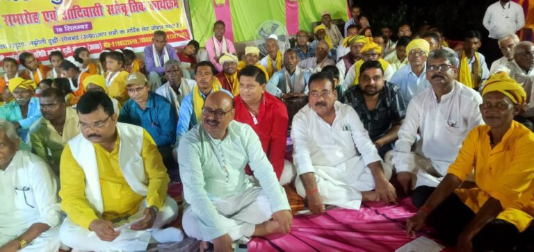 प्रथम स्वतंत्रता संग्राम सेनानी शंकर शाह व रघुनाथ शाह का 168 वां बलिदान दिवस आदिवासियों ने धूमधाम से मनाया आदिवासी जिला की भरी हुंकार।