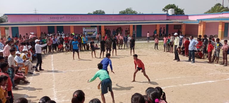बीजपुर-जरहा में एक दिवसीय खेल कूद प्रतियोगिता सम्पन्न
