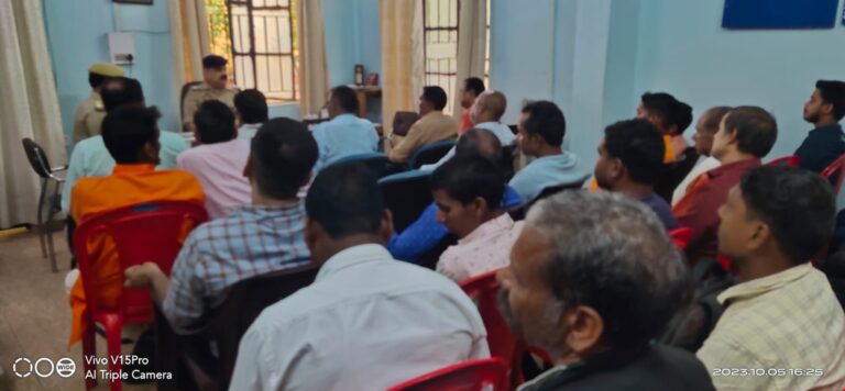 पुराने स्थलों पर ही दुर्गापूजा रामलीला सम्पन्न होगा- प्रदीप सिंह चंदेल (दुद्धी सीओ)