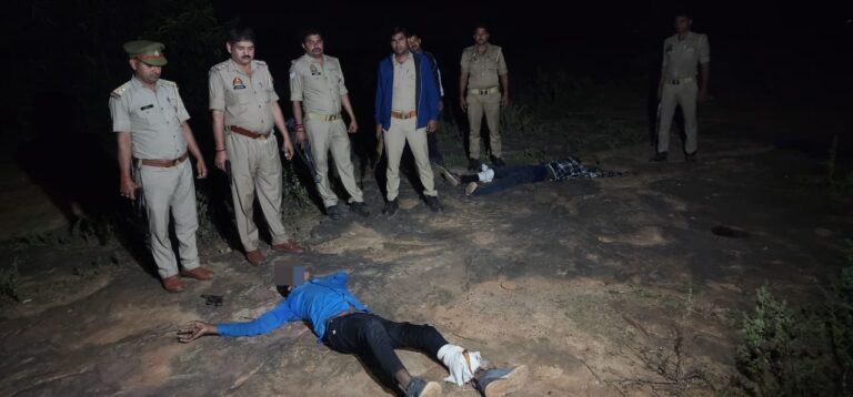 मीरजापुर-सोनभद्र के पशु तस्कर व पुलिस मुठभेड़ में चली गोली