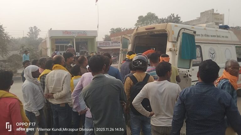 बाइक के धक्के से 55 वर्षीय महिला घायल