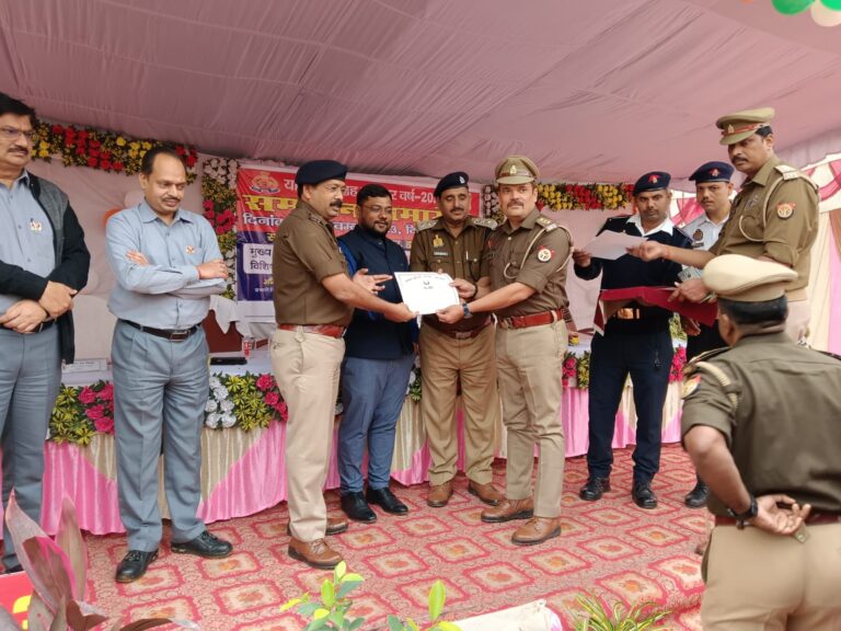 बीजपुर थाना से दो इंस्पेक्टर हुए सम्मानित