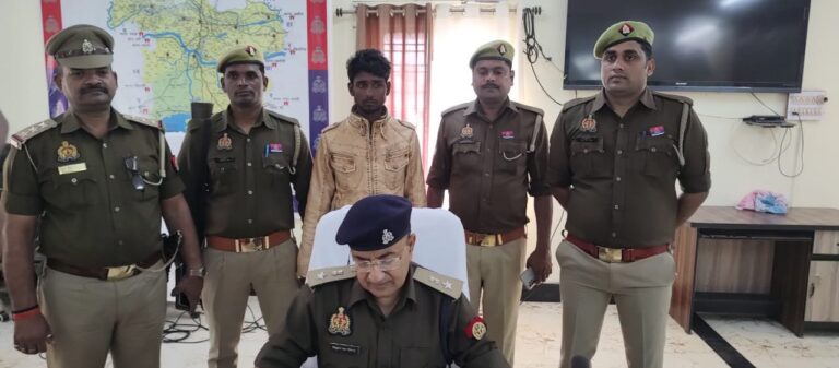 4.5 लाख के गांजा तस्कर को रामपुर बरकोनिया पुलिस ने किया गिरफ्तार