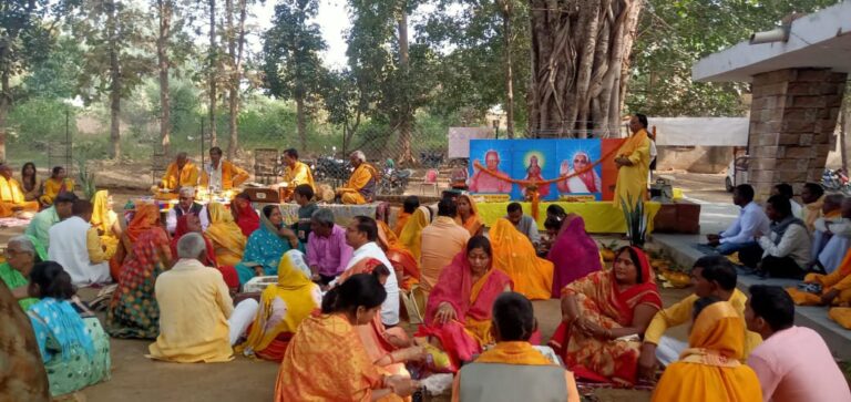 अंतःकरण की शुद्धि लोककल्याण एवं विश्व शांति के मंगलकामनाओं लिए पांच कुण्डीय यज्ञ का आयोजन।