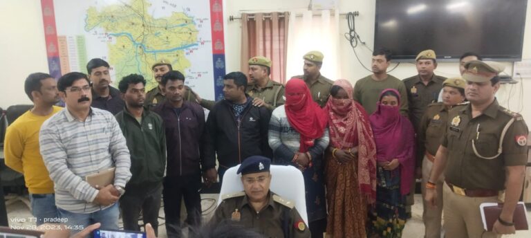 800 ग्राम हिरोइन के साथ छ तस्कर गिरफ्तार,हिरोइन बिक्री के 60 हजार रुपये बरामद।