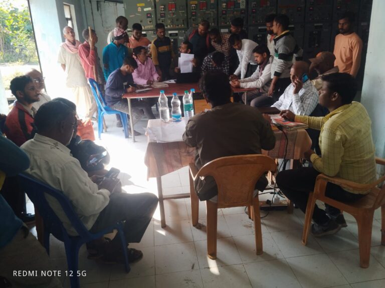 बिजली बिल समाधान कैम्प में 75 हजार की हुई राजस्व वसूली।