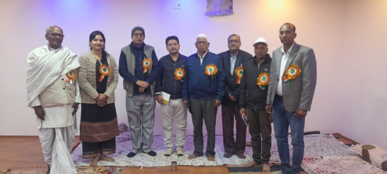 म प्र हिंदी साहित्य सम्मेलन जिला इकाई सिंगरौली की नई कार्यकारिणी का गठन।