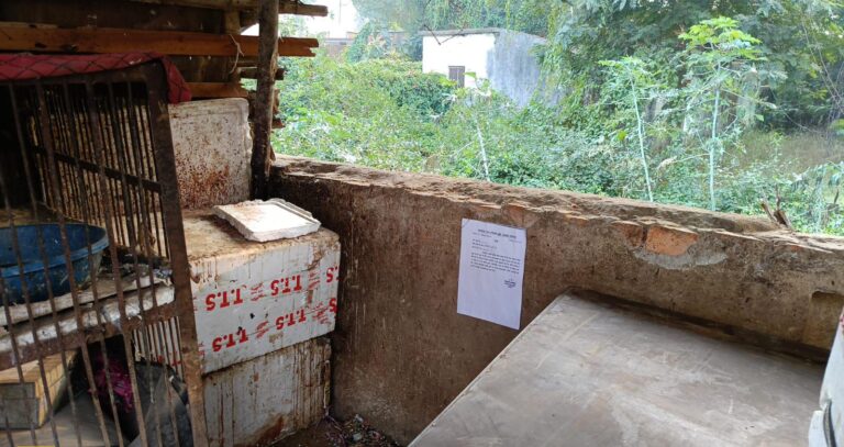 दुद्धी – 3 दिनों के अन्दर मीट, मछली व मुर्गा की दुकान हटाने हेतु नोटिस, नगर पंचायत ई ओ ने कराया चस्पा।