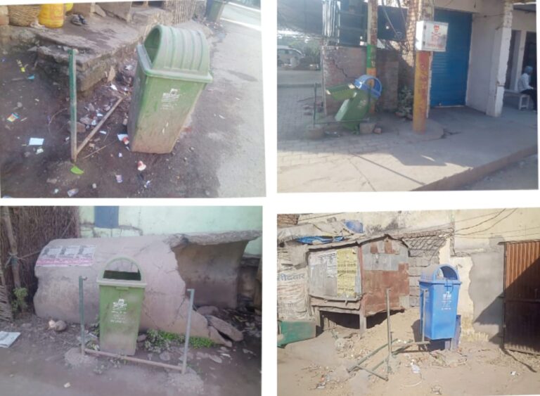 नगर पंचायत के कार्यों पर उठे सवाल, कमीशन के चक्कर लगाया घटिया सामग्री