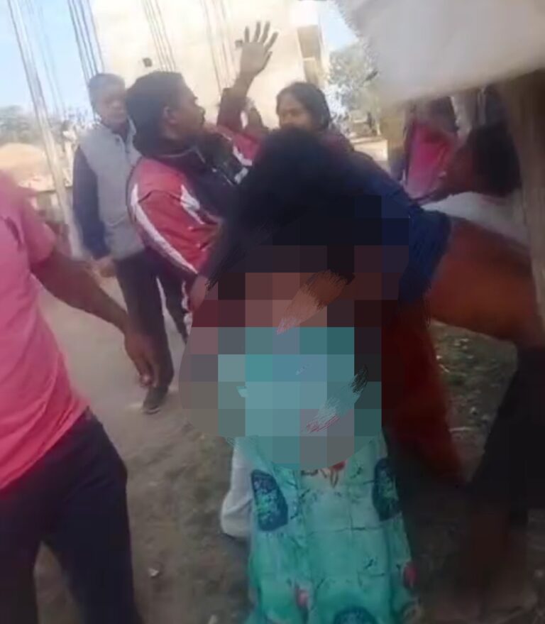 शर्मनाक:दलित महिला से मारपीट का वीडियो हुआ वायरल, रास्ते विवाद बना कारण