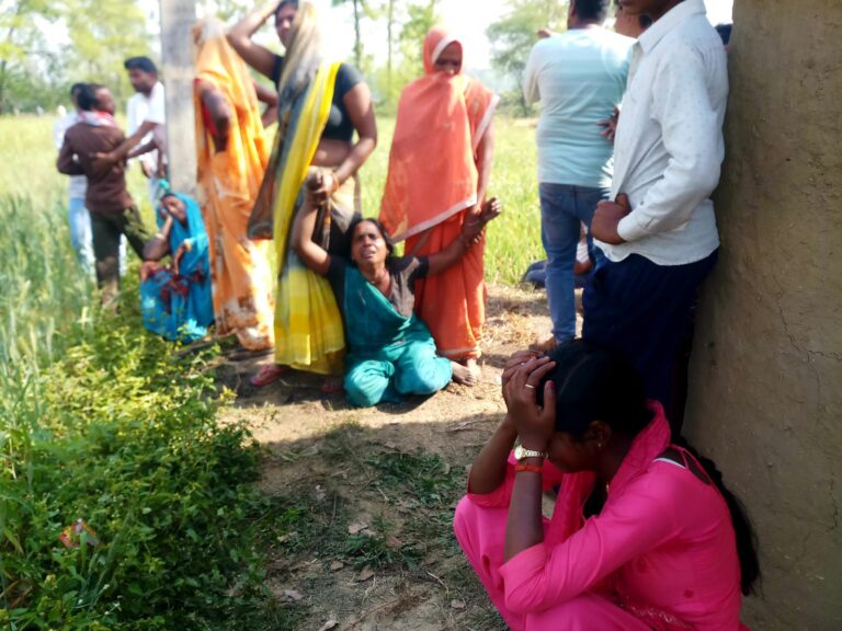 गेहूं की फसल की सिंचाई करते वक्त करंट की चपेट में आने से कृषक की मौत।