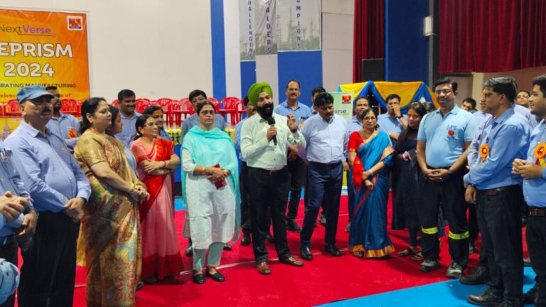 सोनभद्र : रेनुकूट हिंडाल्को ने एस्ट्रुजन उत्पादन में बनाया नया कीर्तिमान।