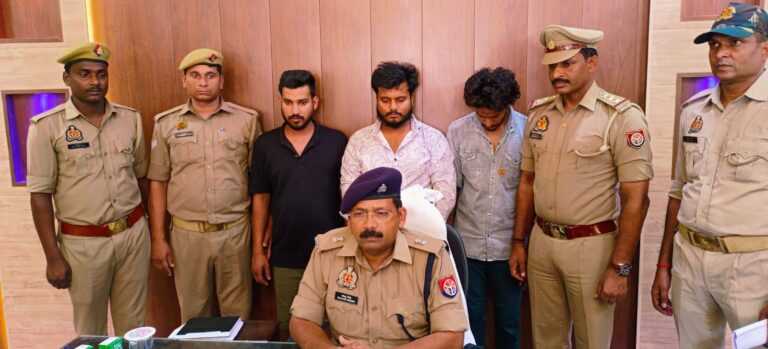 95 किलो 210 ग्राम गांजा के साथ 3अन्तर्जनपदीय गांजा तस्कर गिरफ्तार।