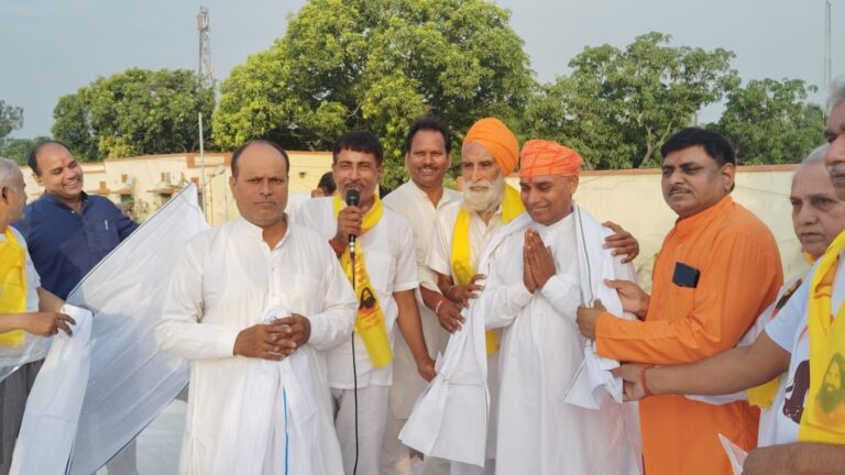 सोनभद्र : 21 जून 2024 को अन्तर्राष्ट्रीय योग दिवस की तैयारी मे रेनुकूट।