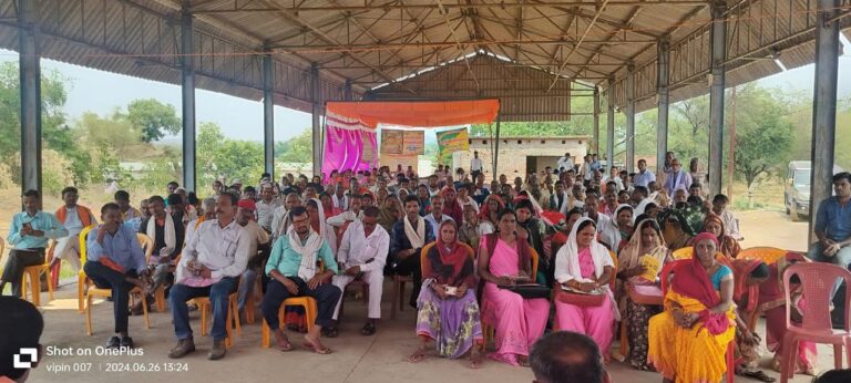 कोन : किसान गोष्ठी कार्यक्रम हुआ संपन्न।