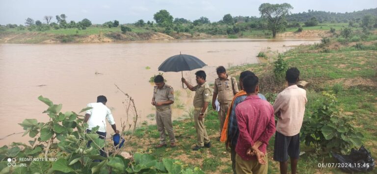 कनहर सिंचाई बांध मे डूबने से अधेड़ की मौत।