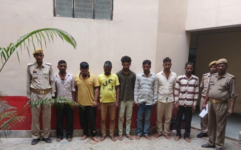 जेपी पावर प्लांट में चोरी की वारदात पर सात गिरफ्तार।