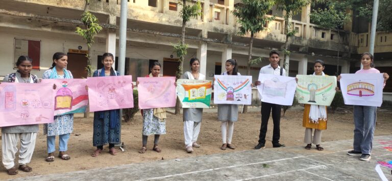संविधान दिवस पर विभिन्न प्रतियोगिता आयोजित।