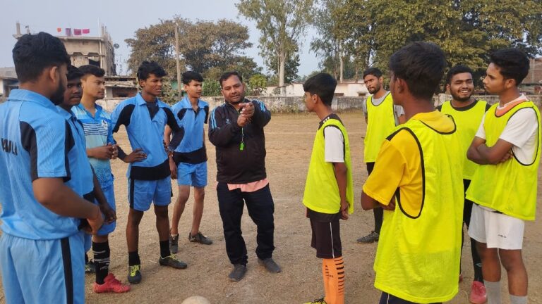 फुटबाल लीग मैच के दूसरे दिन दुद्धी चार अंक तो महुली दो अंक के साथ अगले चक्र में प्रवेश।