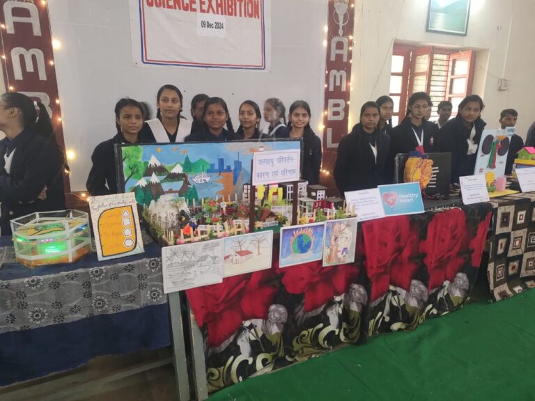 जय ज्योति इंटर कालेज चुर्क में विज्ञान प्रदर्शनी एवं रंगोली प्रतियोगिता का आयोजन.