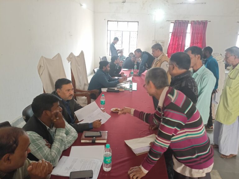 सम्पूर्ण समाधान दिवस पर कुल 38 मामले आए, 4 मामलों का हुआ निस्तारण