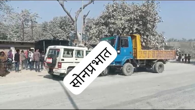Sonbhadra News : सीओ सिटी की गाड़ी को टिपर ने मारी टक्कर, बाल-बाल बचीं सीओ चारु द्विवेदी