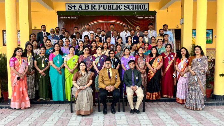 सेंट ए.बी.आर.पब्लिक स्कूल में सी.बी.एस.ई. की तरफ से एन.ई.पी. की ट्रेनिंग का किया गया आयोजन।