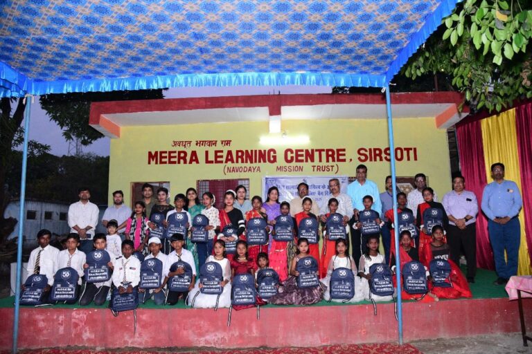 एनटीपीसी रिहंद द्वारा शिक्षा एवं जल संरक्षण को बढ़ावा.