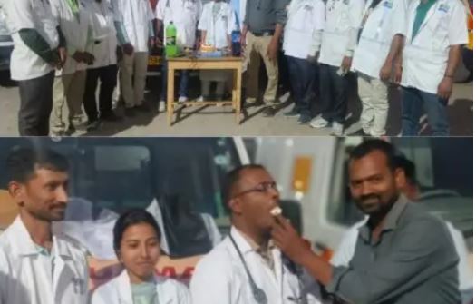 Sonbhadra News : ईएमटी दिवस पर जीवीके ईएमआरआई के कर्मियों ने मनाया जश्न, आकाश गौरव तिवारी ने बढ़ाया हौसला