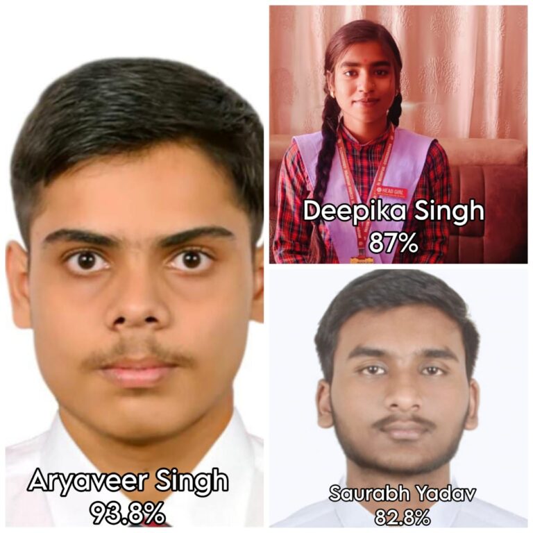 CBSE Result 2025: मून स्टार इंग्लिश स्कूल का शानदार प्रदर्शन, 12वीं में आर्यवीर (93.8%) और 10वीं में हिमांशी (94.8%) ने मारी बाज़ी।