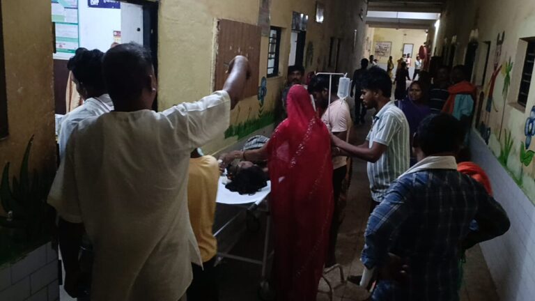 बीडर गांव में आकाशीय बिजली की चपेट में आने से एक महिला गम्भीर रूप से झुलसी, जिला अस्पताल रेफर।