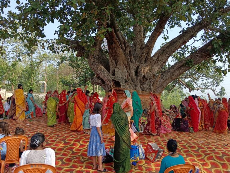 Sonbhadra News: दुद्धी में पति की दीर्घायु के लिए वट सावित्री व्रत का महिलाओं ने किया विधि विधान से पूजा